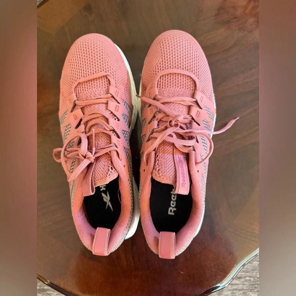 Reebok Womens Fusion Fleaweave Rust Safety Shoes Size 10.5 Wide - Picture 3 of 9